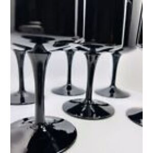 Lenox Venture Black wine glasses, MINT condition
Priced as full dozen